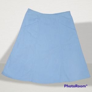 Vintage Vicki Wayne baby blue skirt, size 8P